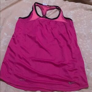 Nike Pink Athletic Tank Top